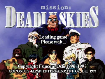 Deadly Skies (JP) screen shot title